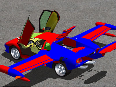 Resultado de imagen para flysimware Flying Car